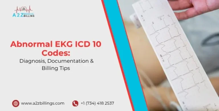Abnormal EKG ICD 10 Codes Diagnosis, Documentation & Billing Tips