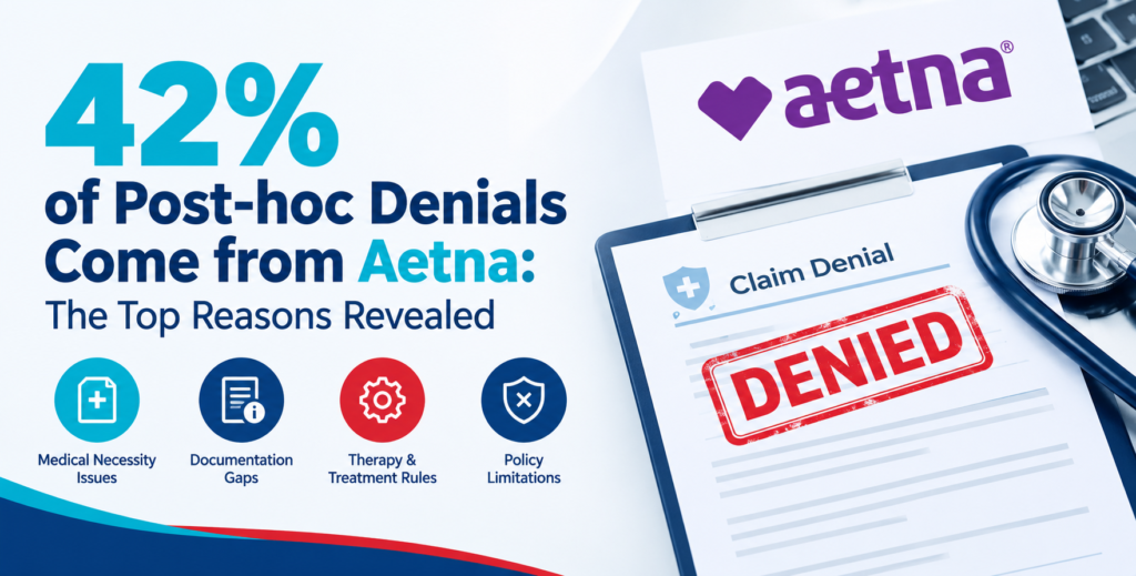 42% of Post-hoc Denials Come from Aetna: The Top Reasons Revealed