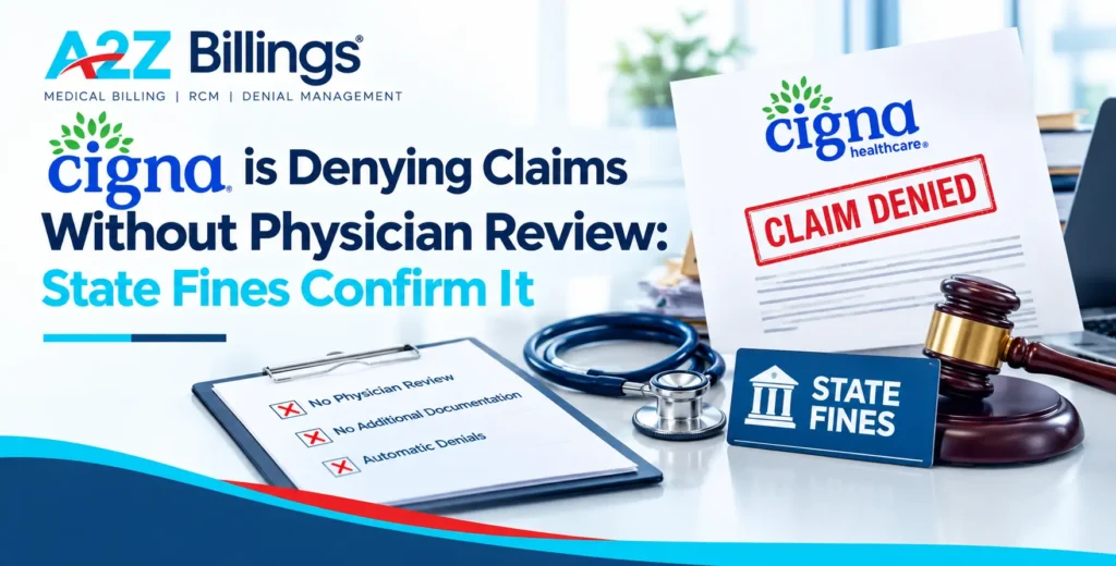 Cigna is Denying Claims Without Physician Review: State Fines Confirm It