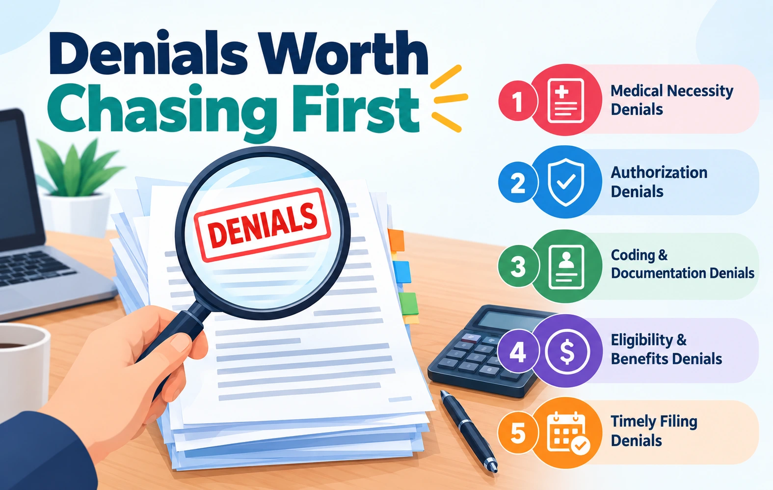 Denials worth chasing first