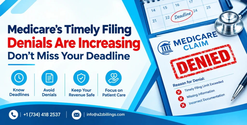 Medicare’s Timely Filing Denials Are Increasing  Don’t Miss Your Deadline